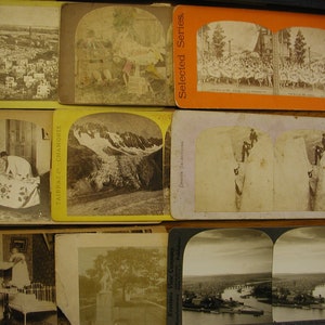 Lot of 31 Stereoview Photos, Good Variety image 6