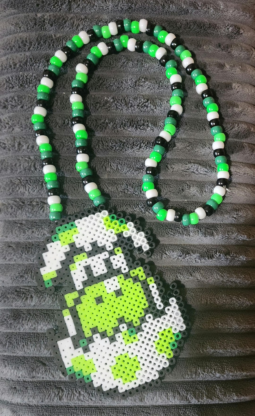 Yoshi Kandi Perler Necklace - Etsy