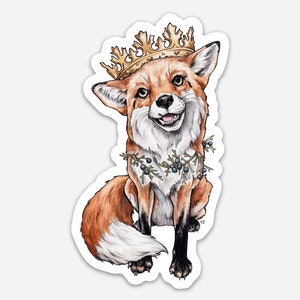 Queen Juniper Weatherproof Sticker