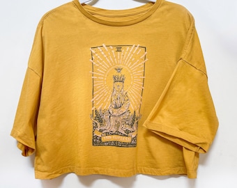 Tarot Empress Crop Top