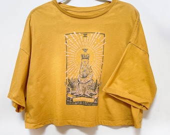 Tarot Empress Crop Top