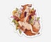 Floral Fox Weather Proof Sticker 