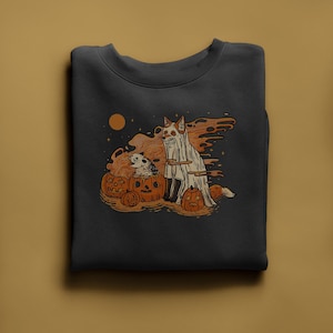 Gruselige Freunde Halloween Pullover