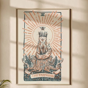 Juniper Empress Tarot Card Print