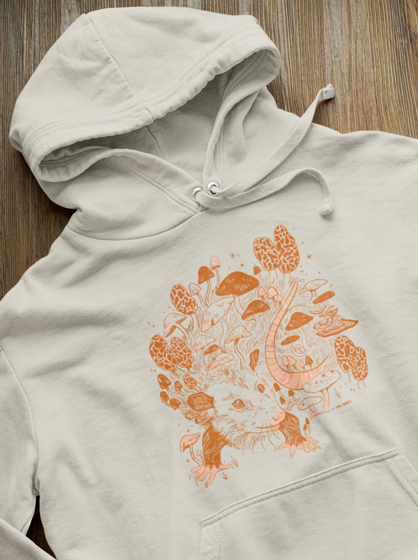 Oversized Hoodie New Balance Flower Hoodie Denim Tears Printed