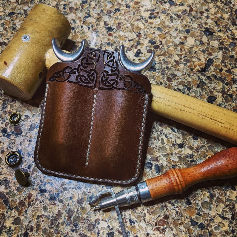 Leather Swivel Knife Sheath Etsy