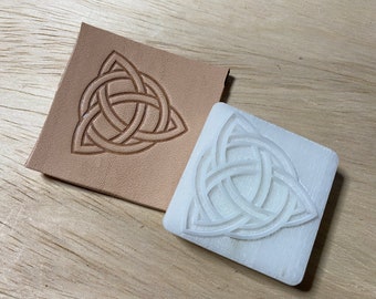 Triquetra Leather Stamp Version 3