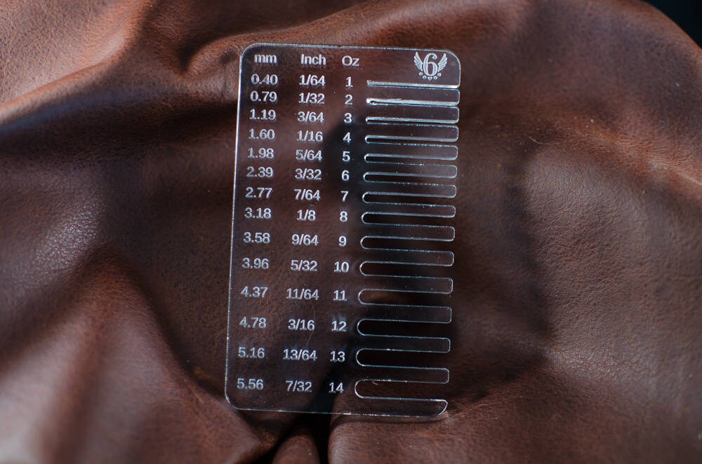 Leather Thickness Gauge Etsy