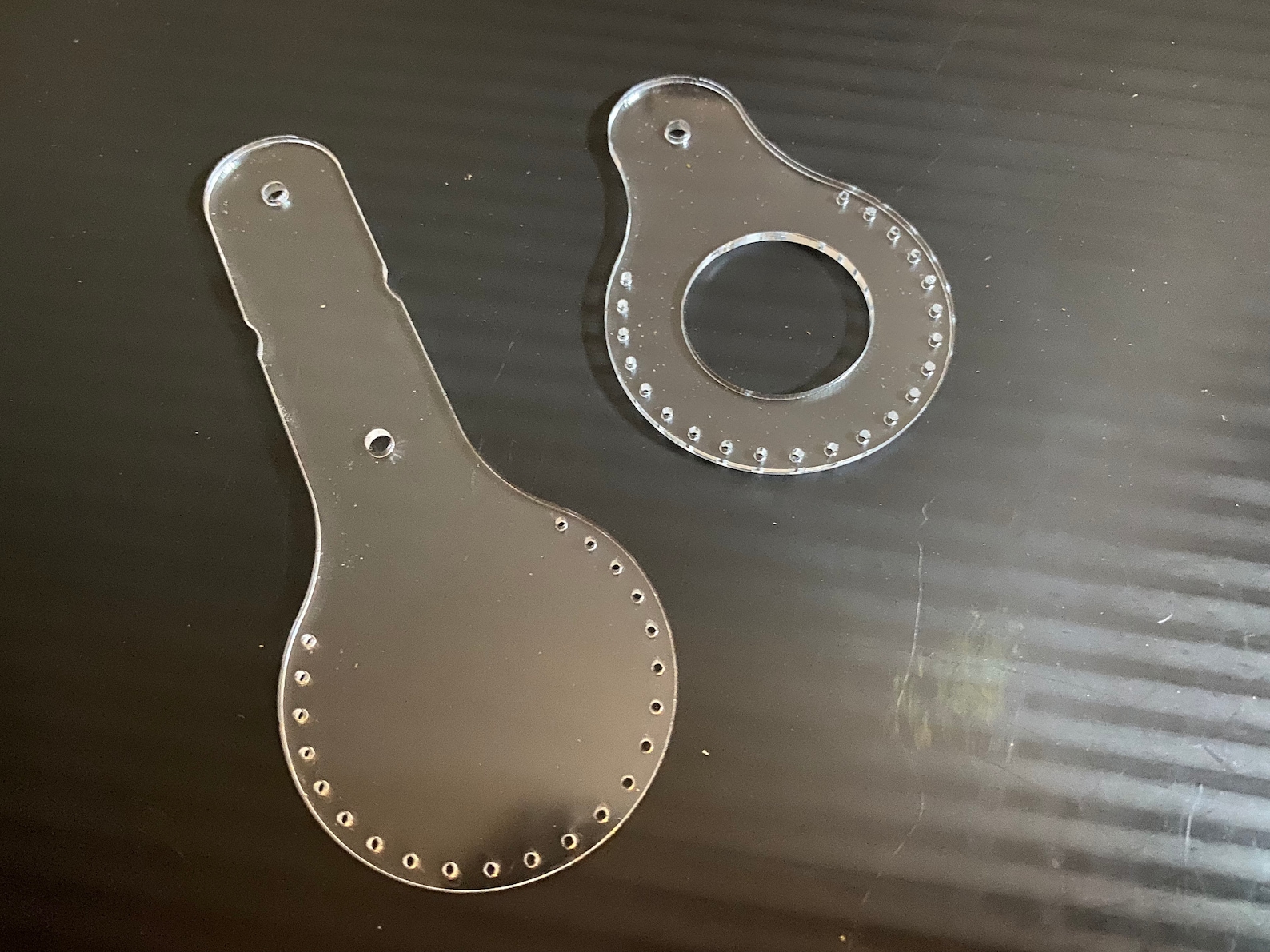 Apple Air Tag Leather Keychain Template Etsy