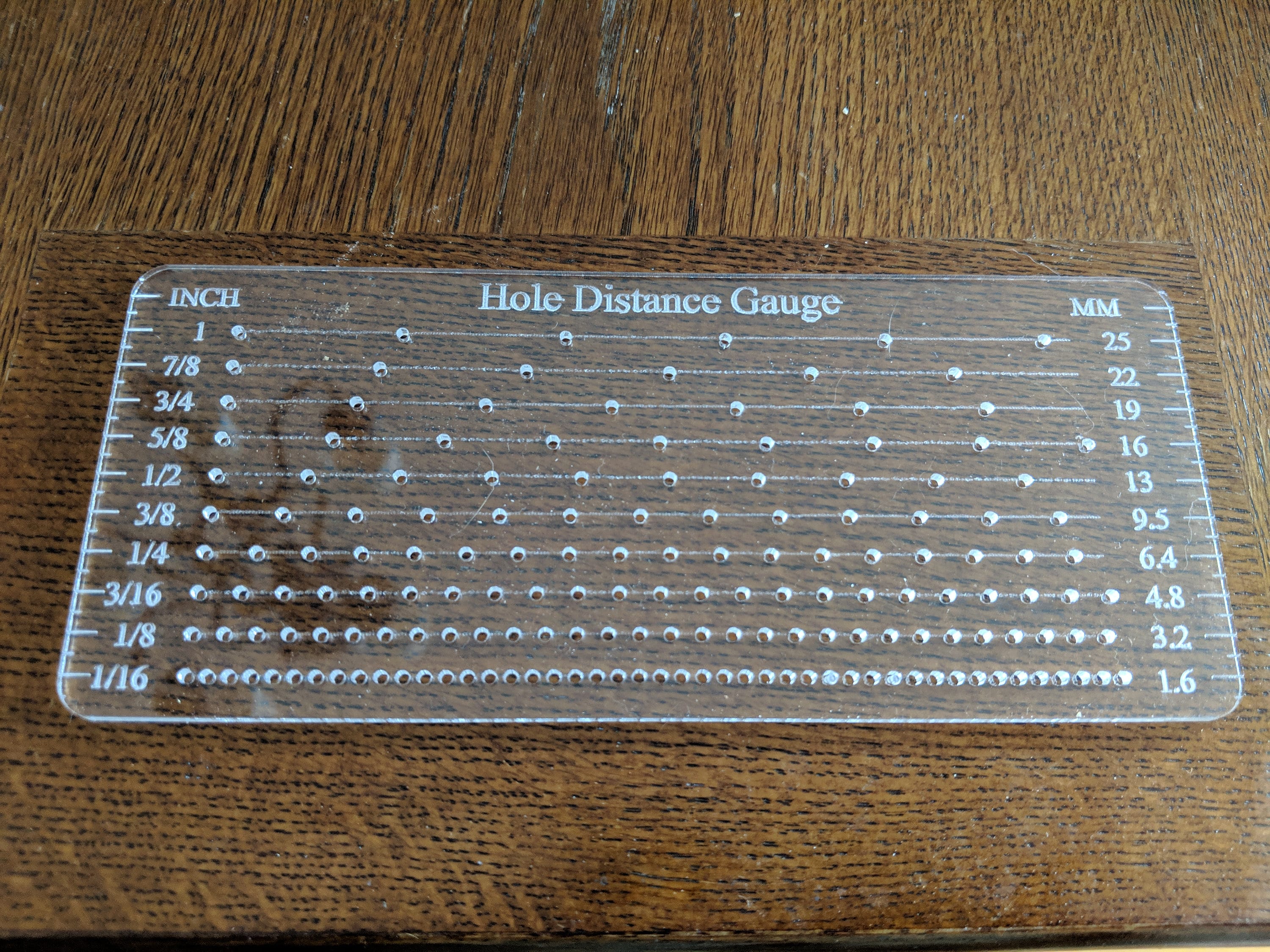 Hole Distance Gauge Etsy