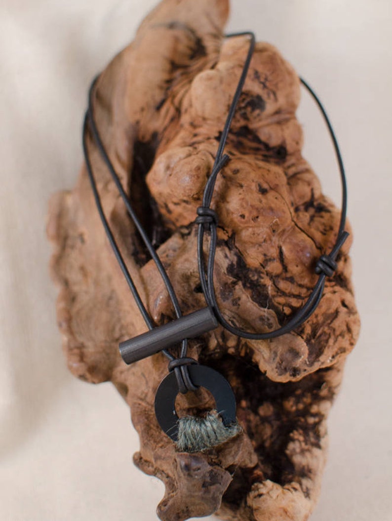 Firelight Leather Firestarter Necklace Etsy