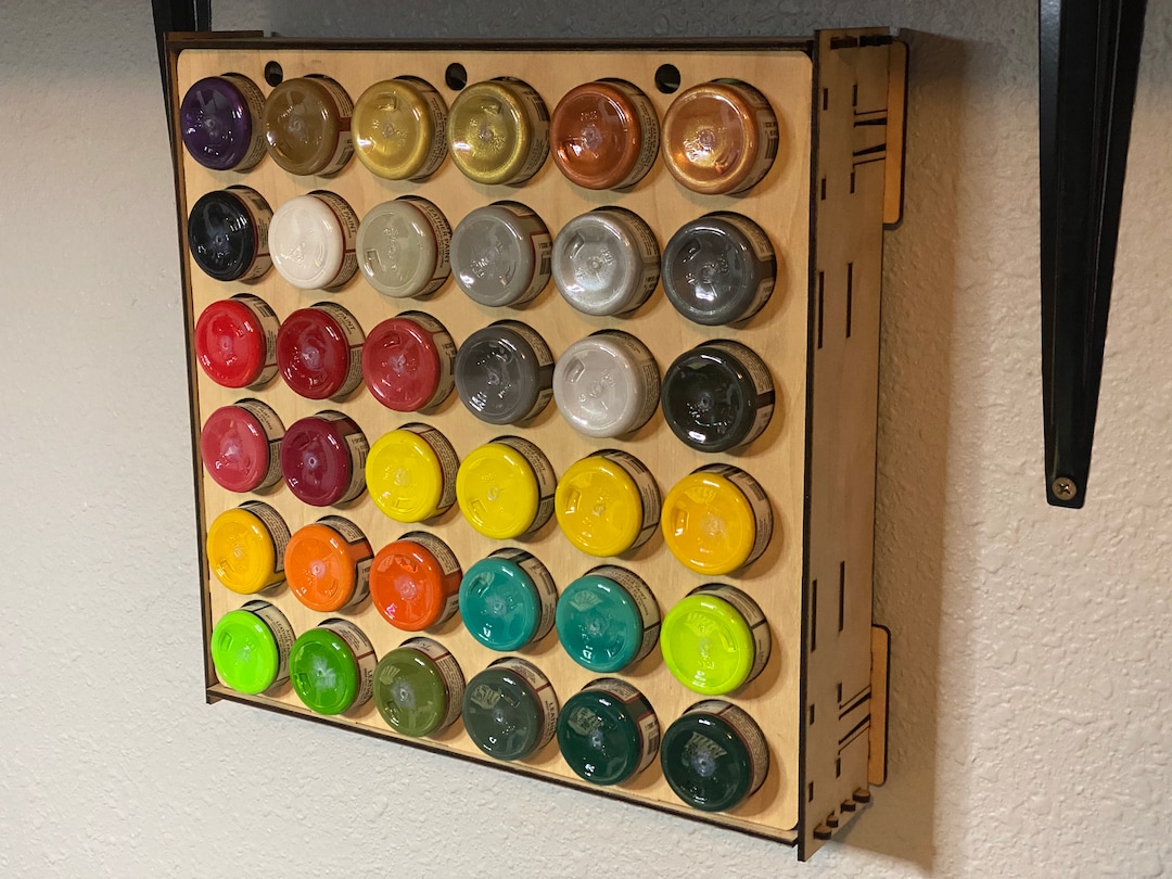 Angelus Leather Paint Rack Etsy