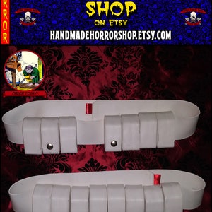 White Vinyl ESB ROTJ Boba Fett Ammo Belt - Paint It Yourself - Mandalorian 501st Super Trooper Prototype