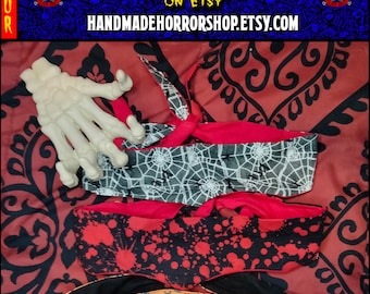 Bandanas - Bat Profile - Batdanas - Psychobilly, Goth, Punk, Horror, Creepy, Everyday is Halloween