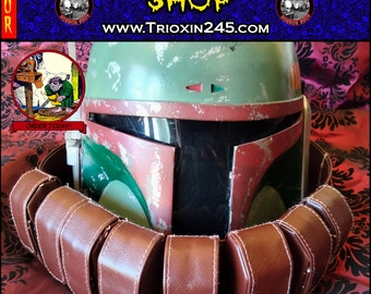 Boba Fett ROTJ ammo belt (V2F) + pouches star wars 501st Mandalorian Mercs