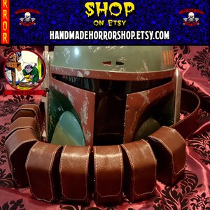 Boba Fett ROTJ ammo belt + pouches star wars 501st Mandalorian Mercs