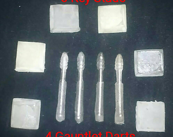Jango Boba Fett - Mandalorian Armor - Key Studs and Gauntlet Darts - UNPAINTED - Mando