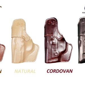 Ruger LC9s Lasermax Laser Leather Gun Holster Right Hand Shoulder Vertical