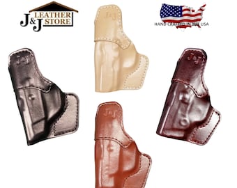 J&J Ruger Max-9 Formed IWB Inside Waistband Premium Leather Carry Holster