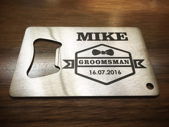 bottle opener groomsmen gifts