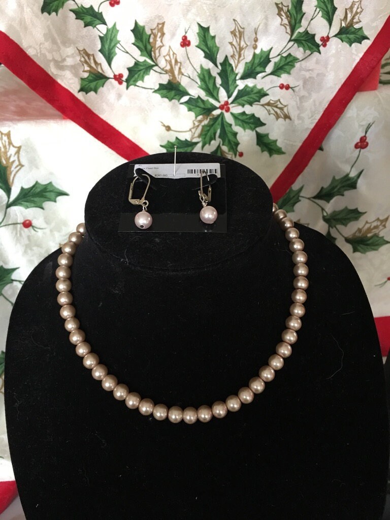 Swarovski powder Rose Crystal Pearl 