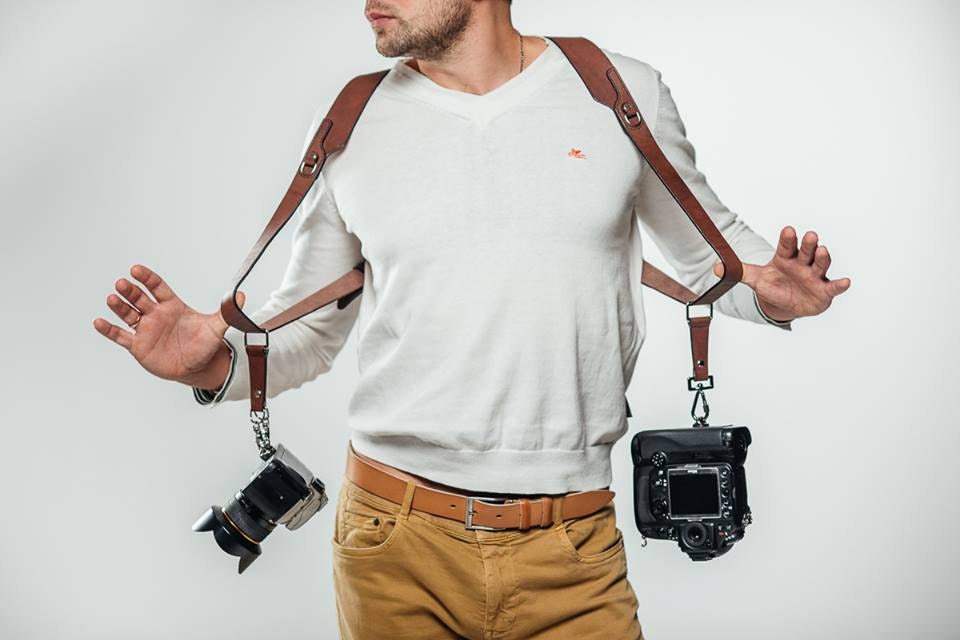 Camera strap Double shoulder camera strap Dual camera strap Etsy