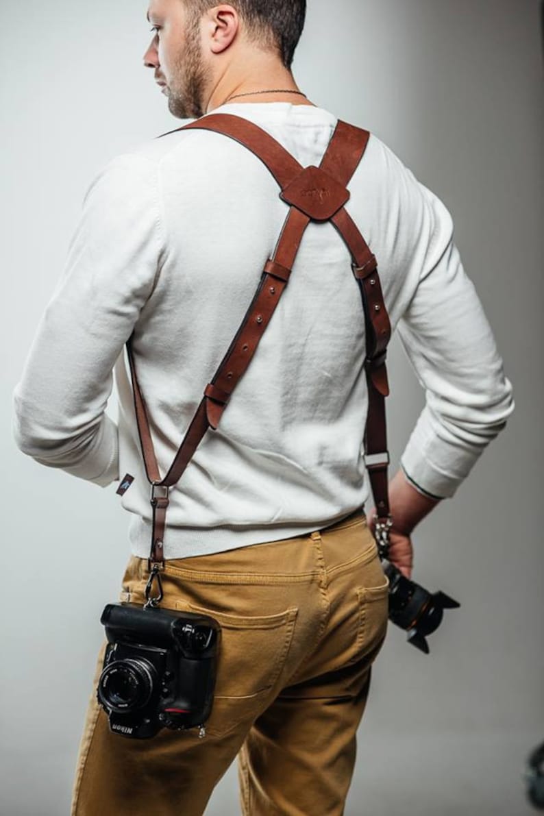 Camera strap Double shoulder camera strap Dual camera strap Etsy