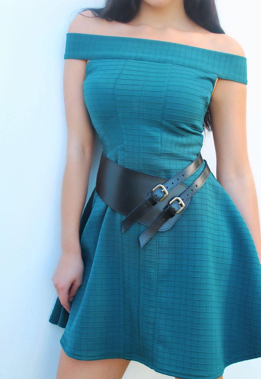 Leather belt Dress belt Black leather belt Leather decoration Etsy