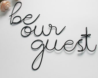 Be Our Guest Sign Etsy Be Our Guest Sign Etsy