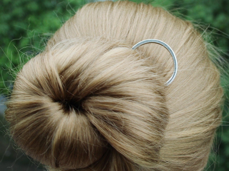 8-teiliges Set U-förmige Haarnadeln – Französische Haargabeln Aus Metall Für Dutt & Twist-Frisuren