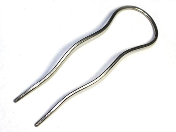 8-teiliges Set U-förmige Haarnadeln – Französische Haargabeln Aus Metall Für Dutt & Twist-Frisuren
