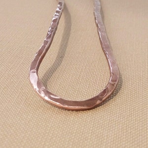 Copper Hair Fork, Hammered Hair Pin Hair Stick, Metal Hair Bun Holder Chignon Holder, Bun Pin Bun Maker Hair Jewelry Hair Comb, Women Gift