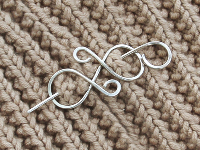 Silver Hair Clip for Women Hair Barrettes With Stick Etsy