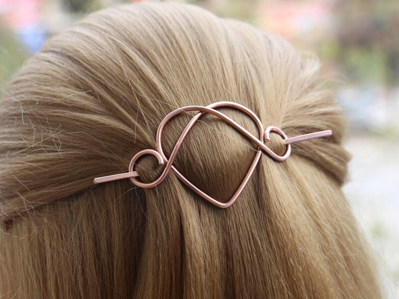 ヘアアクセサリー herlipto Chain Ribbon Hair Clip Chain Ribbon Hair Clip