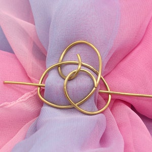 Petite pince à cheveux pour cheveux fins ou fins, pince à cheveux rose, pince à cheveux fleur, barrette de cheveux en laiton argenté pour femmes, cadeau pour elle image 8