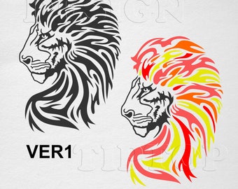 Free Free Lion Flower Svg 308 SVG PNG EPS DXF File