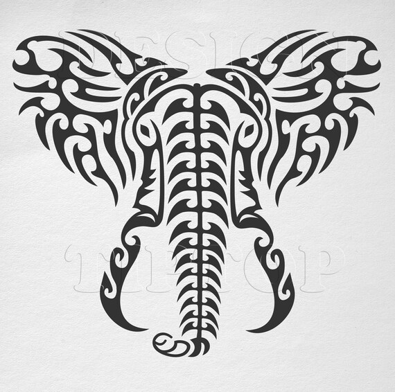 Free Free 345 Elephant Tattoo Svg SVG PNG EPS DXF File
