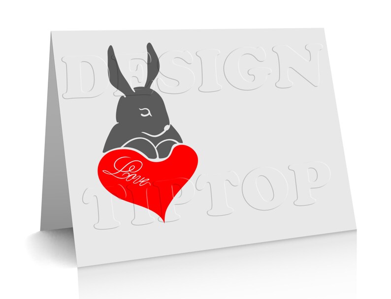 Download Love SVG love sign heart svg bunny svg valentine svg | Etsy