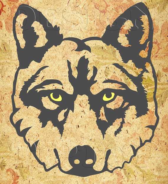 Download Wolf Svg Print And Cut Wild Animal Svg Embroidery Designs Etsy