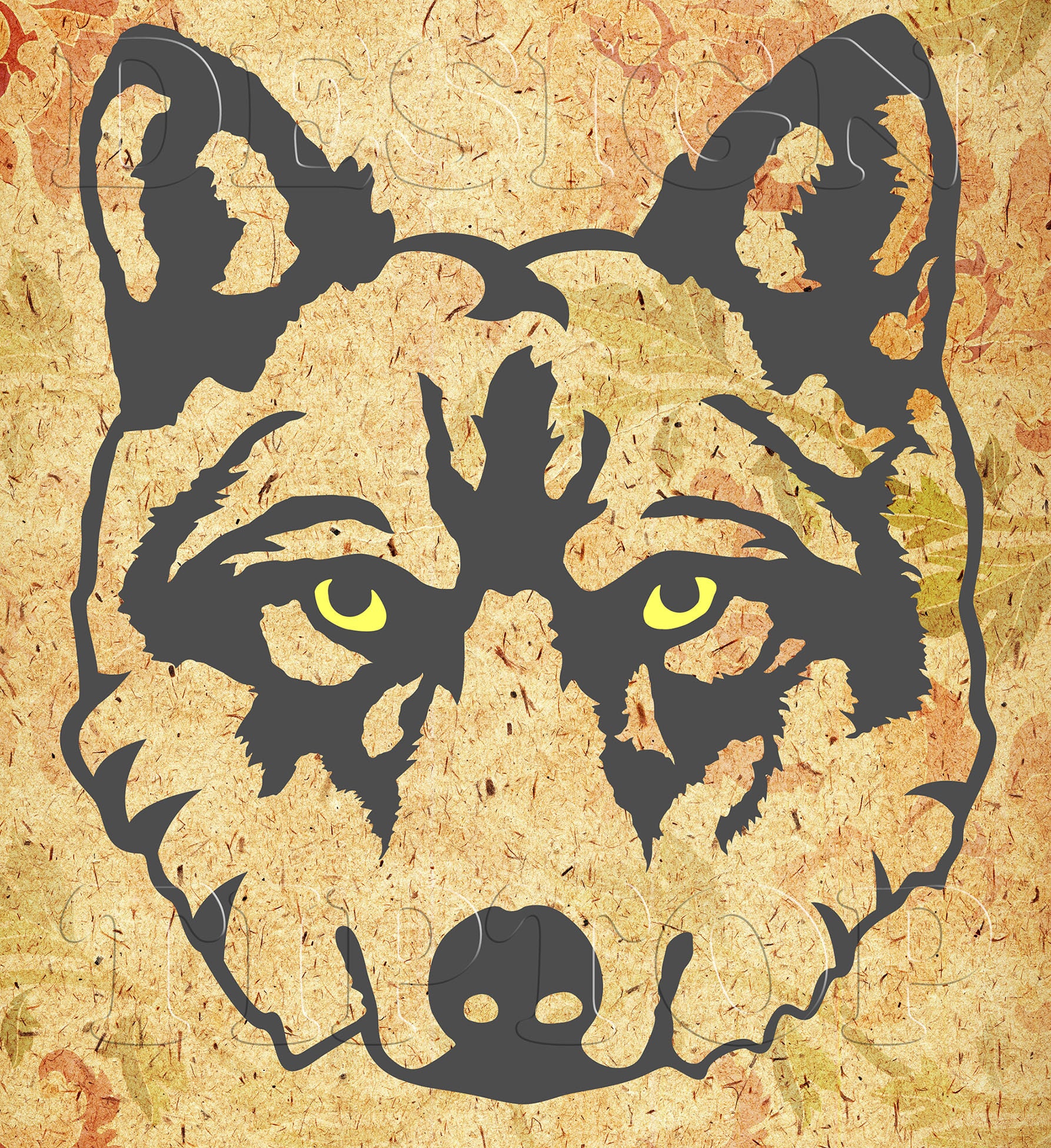 Wolf Svg Print And Cut Wild Animal Svg Embroidery Designs Etsy