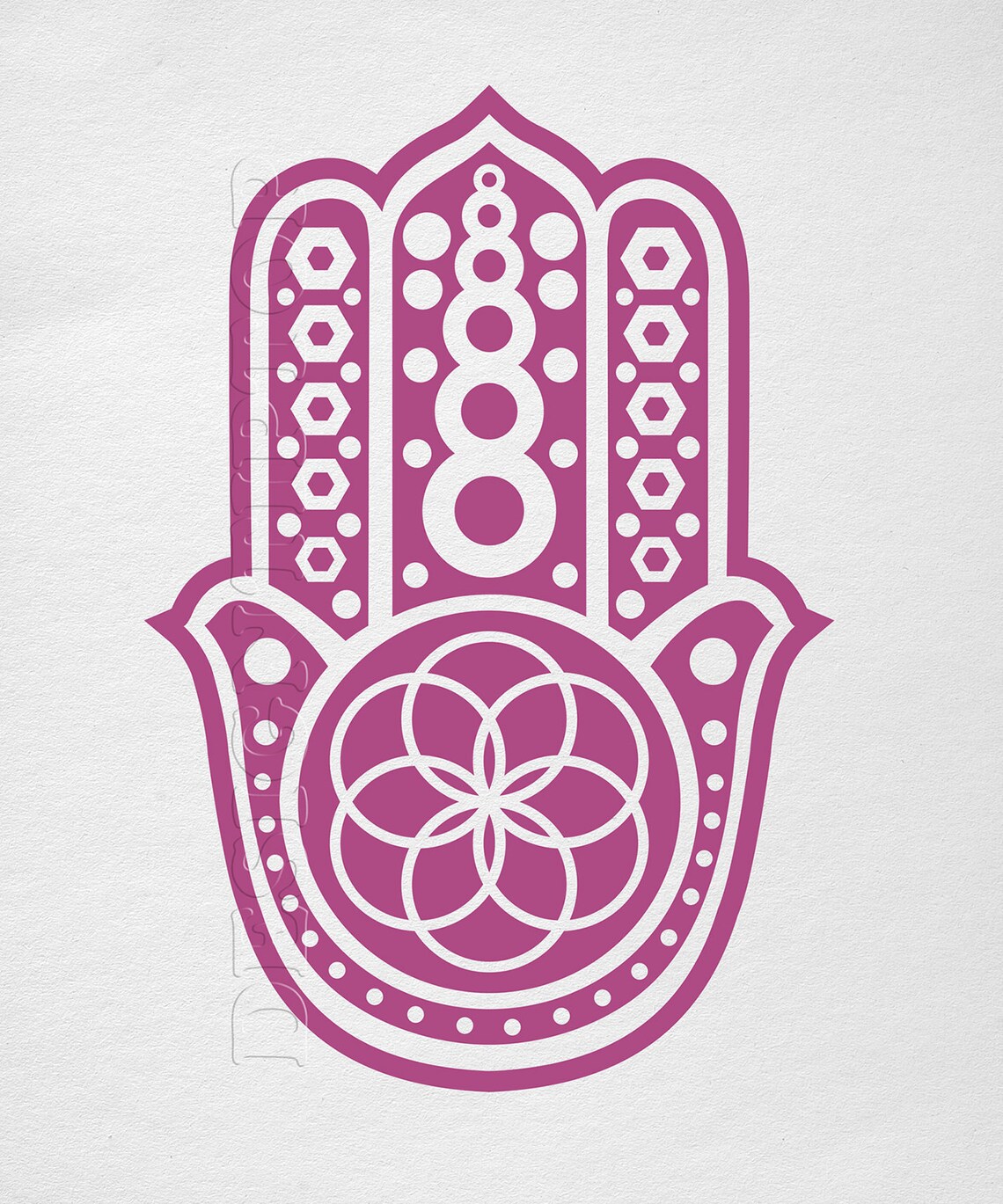 Hamsa hand svg files hamsa tattoo amulet hamsa printable | Etsy