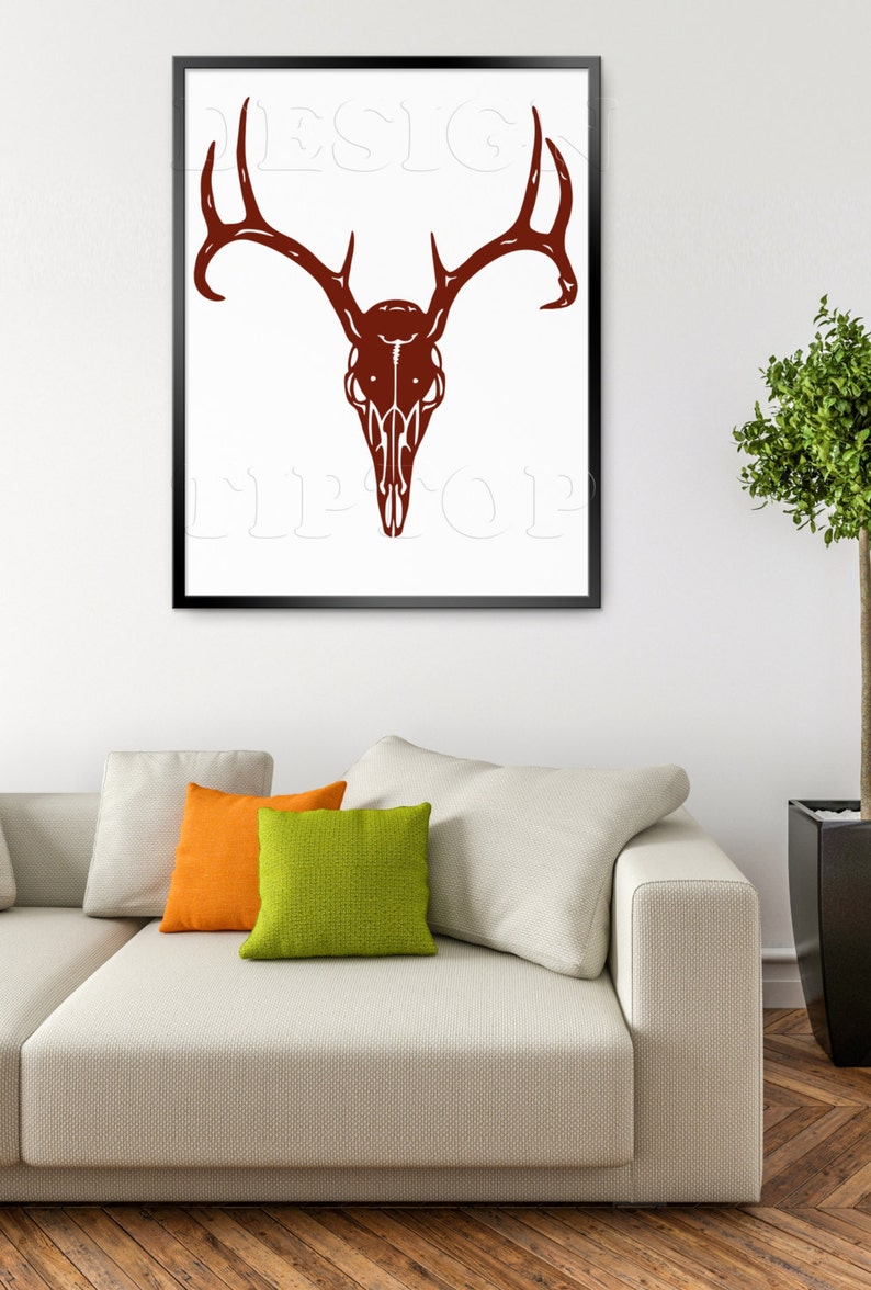 Download Hunting SVG deer skull svg Western svg print and cut clip ...