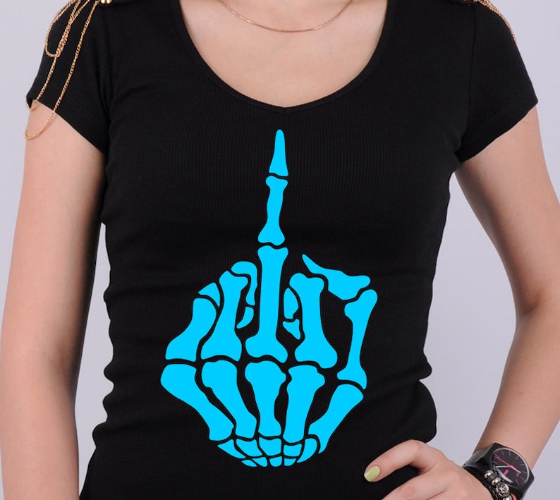 Download Skeleton hand svg middle finger svg dxf png epsprint and ...