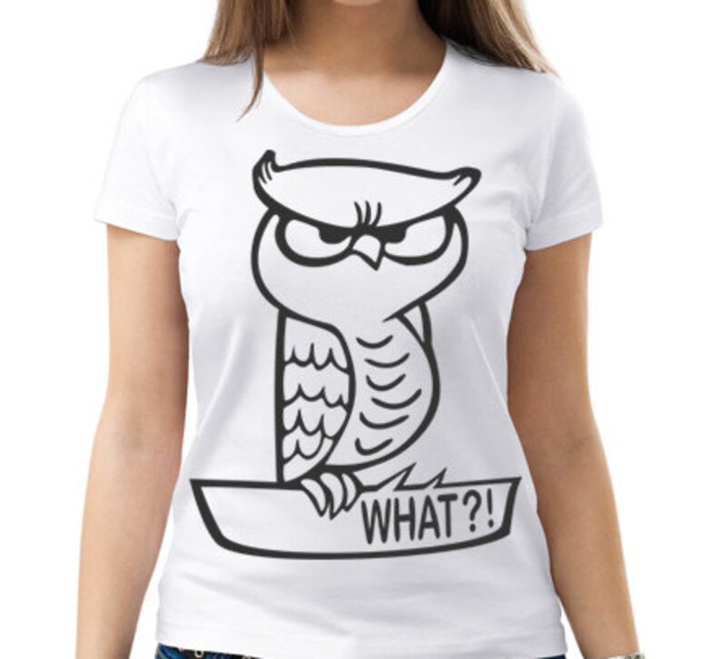 Download Owl SVG owl cut file owl print owl shirt owl drawing | Etsy