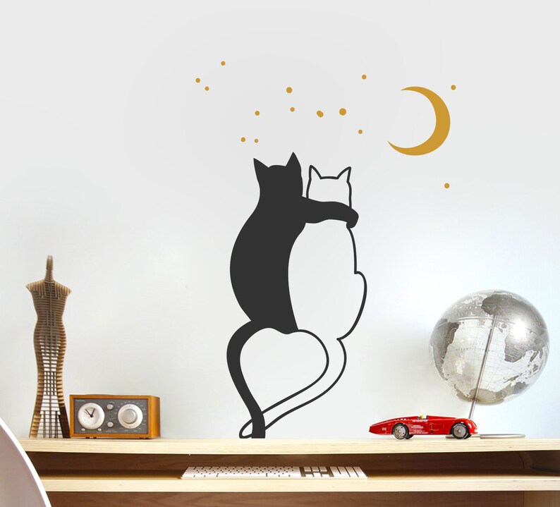 Download Katzen Liebe Svg Dxf Png Cricut Silhouette Katze Shirt | Etsy