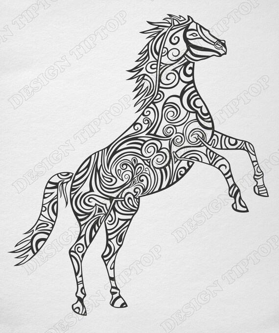 Download Horse Svg Horse Zentangle Svg Cricut Svg Dxf Horse Vinyl Etsy Yellowimages Mockups