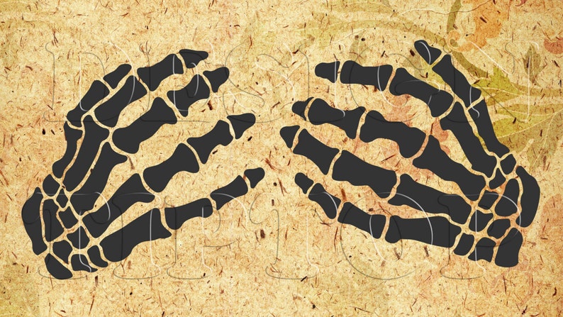 Skeleton hands SVG Skeleton hand svg dxf png eps cdr | Etsy