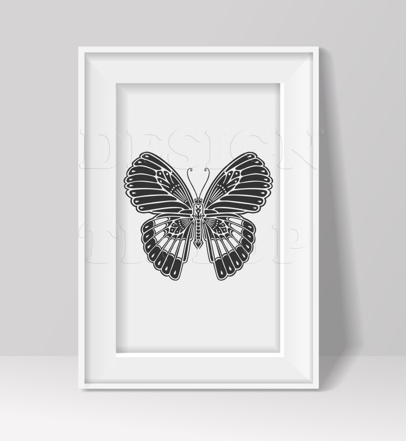 Beautiful butterfly SVG dxfpng eps print and cut Cricut | Etsy