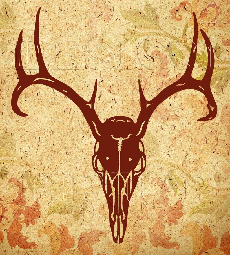 Download Hunting SVG deer skull svg Western svg print and cut clip ...