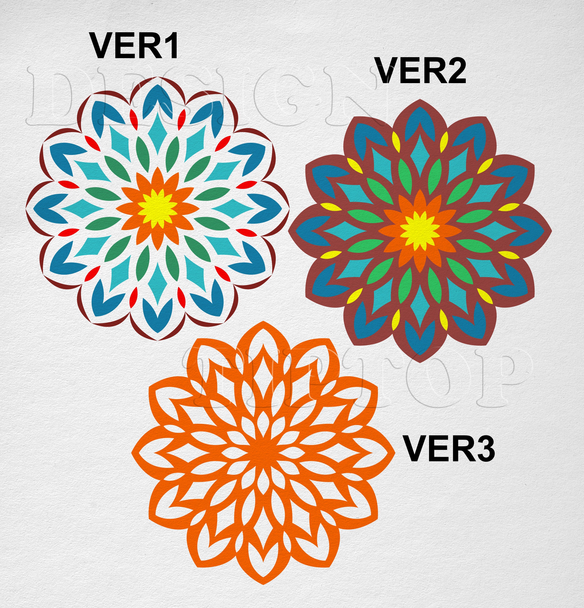 Download Mandala Svg Embroidery Designs Mandala Wall Art Mandala T Etsy